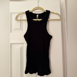 Anthropologie Black Tank Top